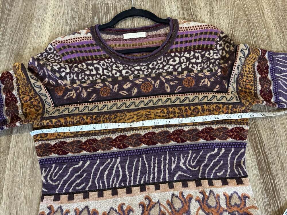 Ulla Johnson Paloma Dress in Woodland Size Large Wool Blend Long Sleeve Maxi - Picture 10 of 12